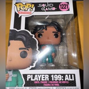 Funko Pop! Squid Game Ali Vinyl Figure - Green and Black